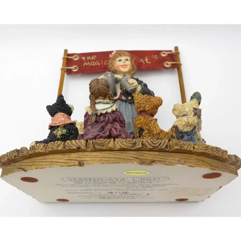 Boyds Bears Yesterdays Child The Amazing Bailey Magic Show Dollstone Collection